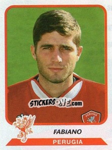 Sticker Fabiano - Calciatori 2003-2004 - Panini