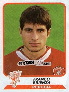 Figurina Franco Brienza - Calciatori 2003-2004 - Panini