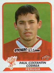 Cromo Paul Constantin Codrea - Calciatori 2003-2004 - Panini