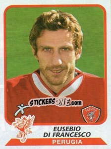 Cromo Eusebio Di Francesco - Calciatori 2003-2004 - Panini