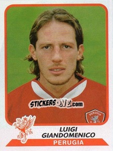 Sticker Luigi Giandomenico - Calciatori 2003-2004 - Panini