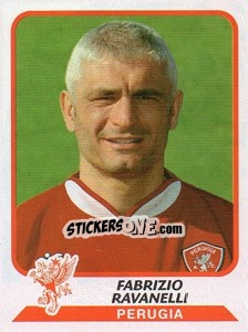 Sticker Fabrizio Ravanelli - Calciatori 2003-2004 - Panini