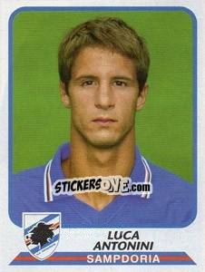 Sticker Luca Antonini - Calciatori 2003-2004 - Panini