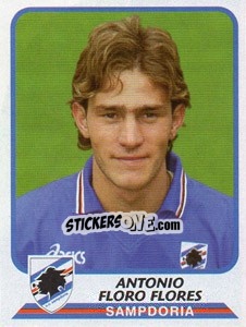 Cromo Antonio Floro Flores - Calciatori 2003-2004 - Panini