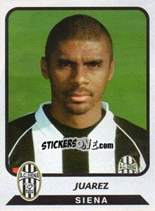 Figurina Juarez - Calciatori 2003-2004 - Panini