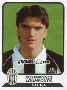 Sticker Kostantinos Loumpoutis - Calciatori 2003-2004 - Panini