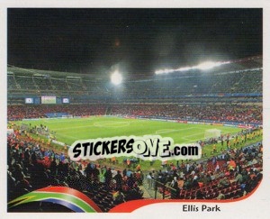 Sticker Ellis Park Stadium - Copa Mundial Sudáfrica 2010 n. 2 - Navarrete