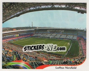 Sticker Loftus Versfeld Stadium - Copa Mundial Sudáfrica 2010 n. 3 - Navarrete