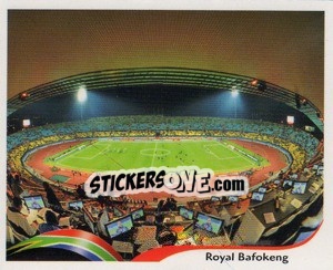 Sticker Royal Bafokeng Stadium - Copa Mundial Sudáfrica 2010 n. 4 - Navarrete