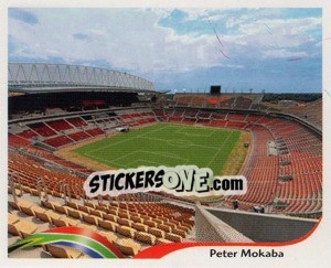 Sticker Peter Mokaba Stadium - Copa Mundial Sudáfrica 2010 n. 5 - Navarrete