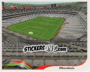 Sticker Mbombela Stadium - Copa Mundial Sudáfrica 2010 n. 6 - Navarrete