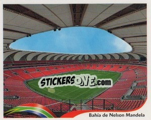 Sticker Nelson  Mandela Bay Stadium - Copa Mundial Sudáfrica 2010 n. 9 - Navarrete