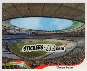 Sticker Green Point Stadium - Copa Mundial Sudáfrica 2010 - Navarrete