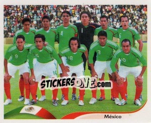 Sticker Equipo-Mexico