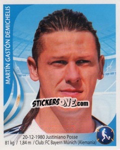 Cromo Martin Demichelis