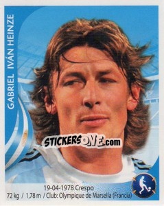 Cromo Gabriel Heinze