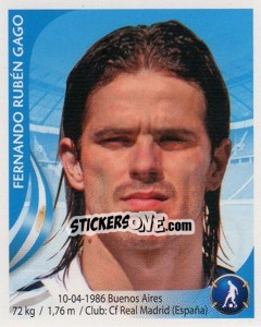 Sticker Fernando Gago - Copa Mundial Sudáfrica 2010 n. 73 - Navarrete
