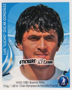 Sticker Lucho Gonzalez