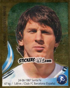 Sticker Lionel Messi