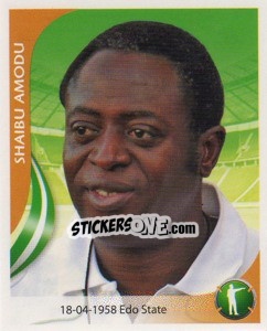 Cromo Shaibu Amodu - Copa Mundial Sudáfrica 2010 - Navarrete