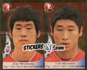 Sticker Park Ji-Sung / Lee Keun-Ho