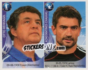 Sticker Otto Rehhagel / Konstantinos Chalkias