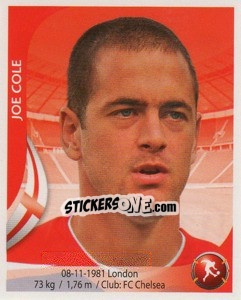 Sticker Joe Cole - Copa Mundial Sudáfrica 2010 n. 135 - Navarrete