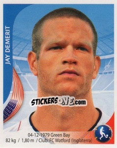 Sticker Jay Demerit - Copa Mundial Sudáfrica 2010 - Navarrete