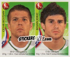 Sticker Bostjan Cesar / Bojan Jokic