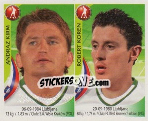 Sticker Andraz Kirm / Robert Koren