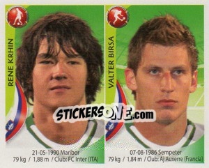 Sticker Rene Krhin / Valter Birsa