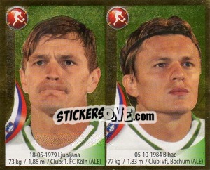 Sticker Milivoje Novakovic / Zlatko Dedic - Copa Mundial Sudáfrica 2010 n. 162 - Navarrete
