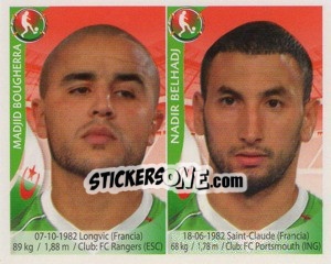 Cromo Madjid Bougherra / Nadir Belhadj