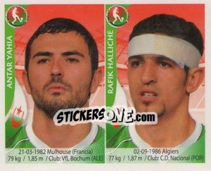 Sticker Antar Yahia / Rafik Halliche