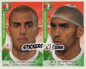 Sticker Yazid Mansouri / kaled Lemmouchia