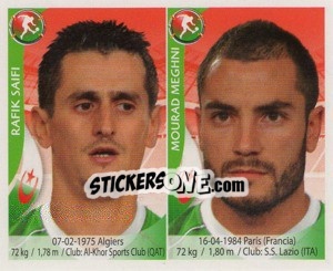 Sticker Rafik Saifi / Mourad Meghni