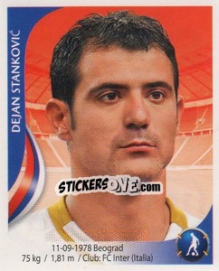 Sticker Dejan Stankovic - Copa Mundial Sudáfrica 2010 n. 199 - Navarrete