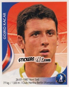 Sticker Gojko Kacar