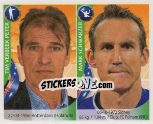 Cromo Pim Verbeek / Mark Schwarzer