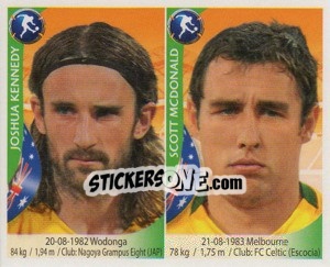 Sticker Joshua Kennedy / Scott McDonald