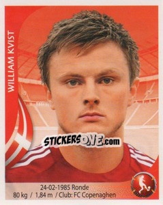 Sticker William Kvist - Copa Mundial Sudáfrica 2010 n. 250 - Navarrete