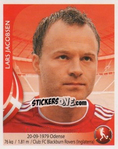 Sticker Lars Jacobsen - Copa Mundial Sudáfrica 2010 - Navarrete