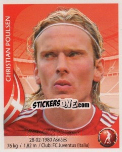 Sticker Christian Poulsen