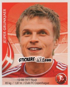 Sticker Jesper Gronkjaer - Copa Mundial Sudáfrica 2010 - Navarrete
