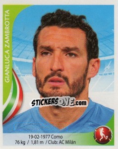 Figurina Gianluca Zambrotta