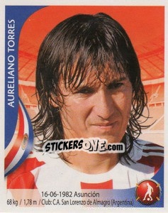 Sticker Aureliano Torres - Copa Mundial Sudáfrica 2010 - Navarrete