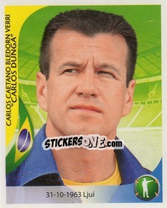 Sticker Carlos Dunga - Copa Mundial Sudáfrica 2010 n. 336 - Navarrete