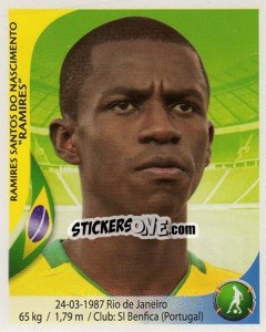 Sticker Ramires - Copa Mundial Sudáfrica 2010 - Navarrete