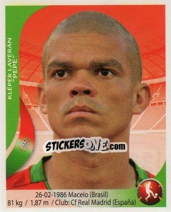Sticker Pepe - Copa Mundial Sudáfrica 2010 n. 358 - Navarrete