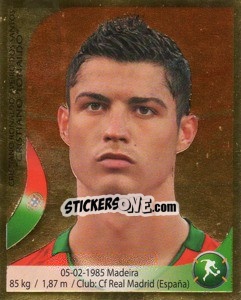 Sticker Cristiano Ronaldo - Copa Mundial Sudáfrica 2010 n. 366 - Navarrete